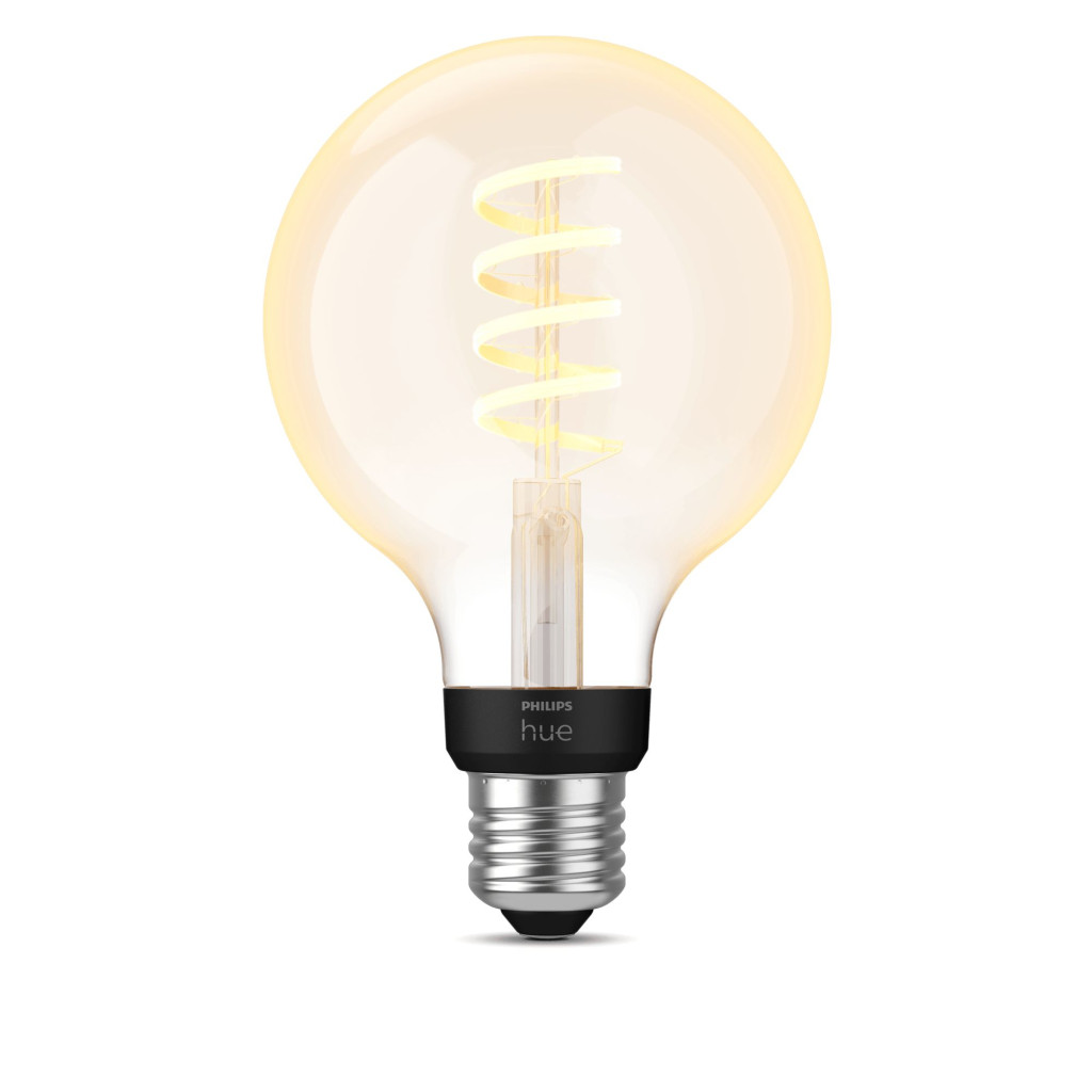 Hue WA 7W Filament G93 globe E27 | E27 | 7 W | Warm to cool white 2200-4500K | Bluetooth and Zigbee