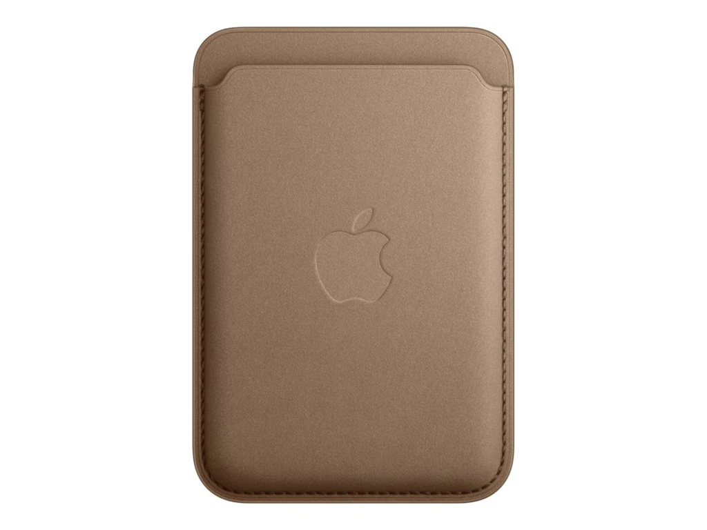 Apple | iPhone FineWoven Wallet with MagSafe | Wallet case | Apple | iPhone 15 Pro, iPhone 15 Pro Max, iPhone 15, iPhone 15 Plus, iPhone 14 Pro, iPhone 14 Pro Max, iPhone 14, iPhone 14 Plus, iPhone 13 Pro, iPhone 13 Pro Max, iPhone 13 mini, iPhone 13, iPhone 12 Pro, iPhone 12 Pro Max, iPhone 12 mini, iPhone 12 | Durable Microtwill | Taupe | The wal