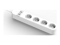 GEMBIRD Smart power strip with USB charg
