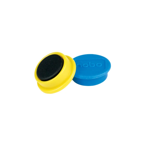 Tahvelmagnet Nobo, 10 pakki, 24mm, värvilised