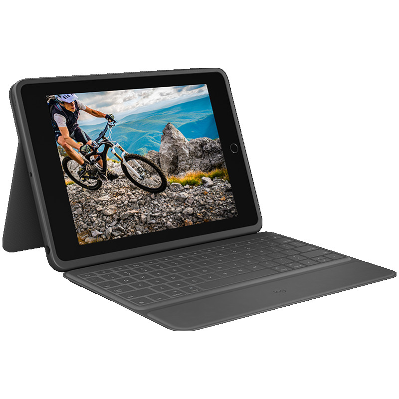 LOGITECH Rugged Folio with Smart Connector for iPad - GRAPHITE - NORDIC