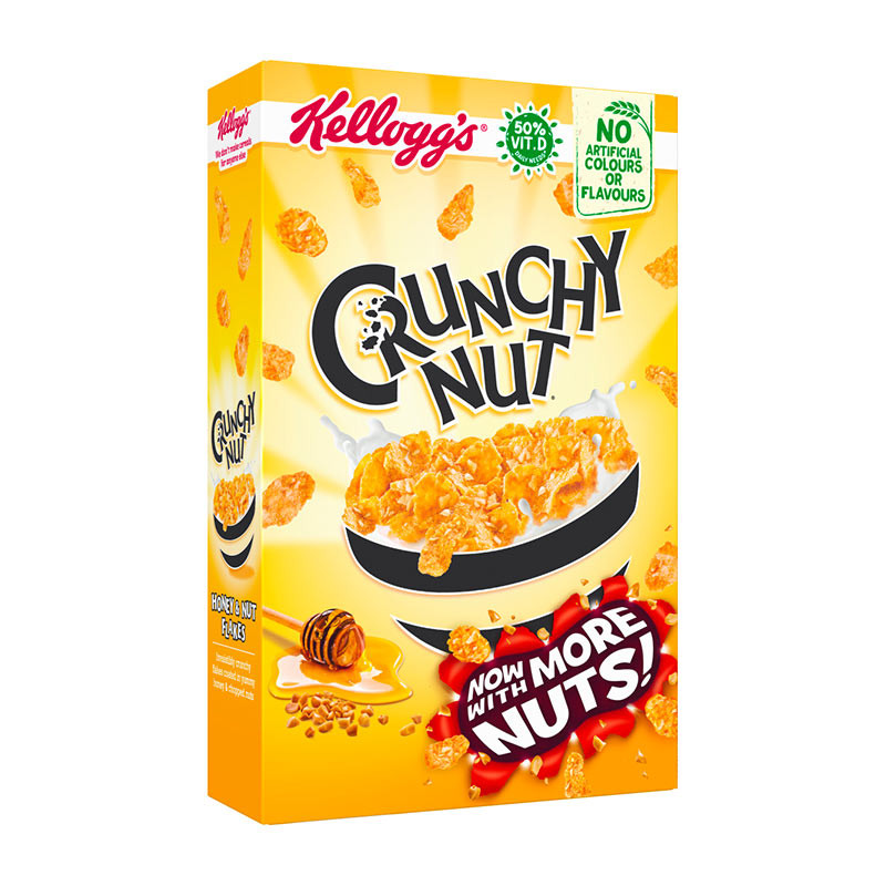 KELLOGG'S Crunchy and Nut,  375g