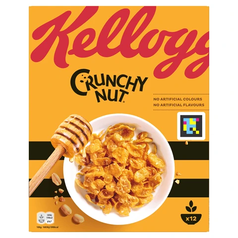 KELLOGG'S Crunchy and Nut,  375g