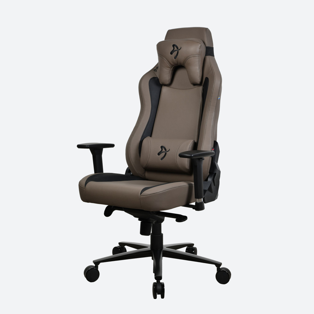 Arozzi Frame material: Metal; Wheel base: Aluminium; Upholstery: Soft PU | Arozzi | Gaming Chair | Vernazza SoftPU | Brown