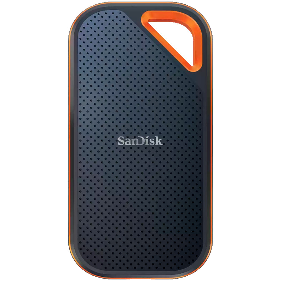 SanDisk Extreme PRO 4TB Portable SSD - Read/Write Speeds up to 2000MB/s, USB 3.2 Gen 2x2, Forged Aluminum Enclosure, 2-meter drop protection and IP55 resistance, EAN: 619659184735