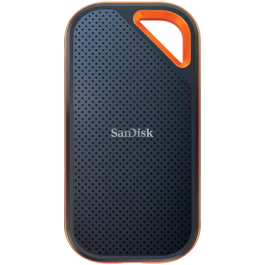 SanDisk Extreme PRO 4TB Portable SSD - Read/Write Speeds up to 2000MB/s, USB 3.2 Gen 2x2, Forged Aluminum Enclosure, 2-meter drop protection and IP55 resistance