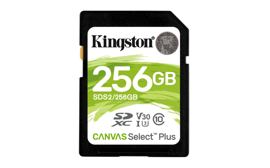 Kingston Canvas Select Plus - flash memory card - 256 GB - SDXC UHS-I | Kingston