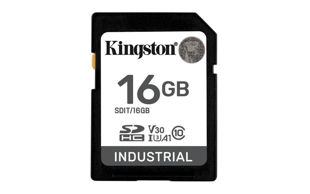 Kingston | SDHC/SDXC SD | Flash Memory Card | 16 GB | Black