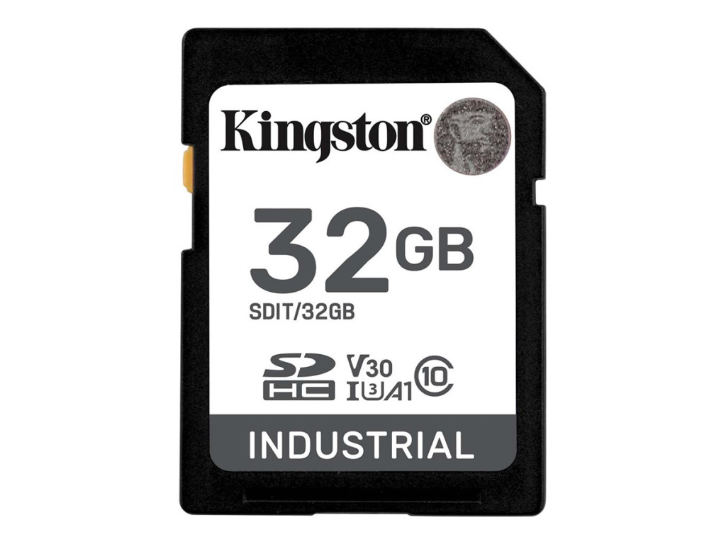 Kingston Technology Industrial 32 GB SDHC UHS-I Klass 10