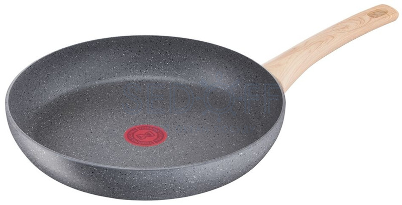 TEFAL | Frying Pan | G2660672 Natural Force | Frying | Diameter 28 cm | Suitable for induction hob | Fixed handle | Dark Grey