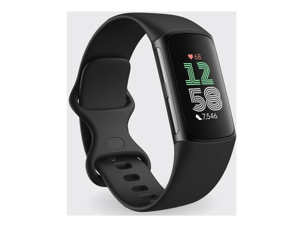 Charge 6 | Fitness tracker | NFC | Obsidian/Black