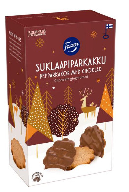 Piparkoogid piimašokolaadiga FAZER, 175g