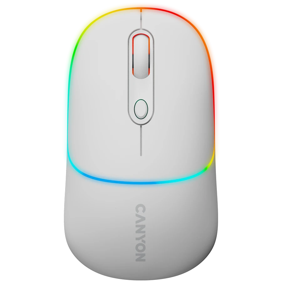 CANYON mouse MW-22 2in1 BT/ Wireless Snow White