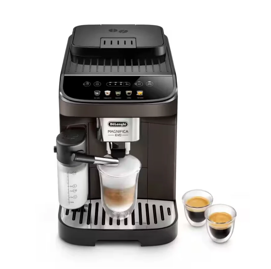 Delonghi | Coffee Maker | ECAM293.61 BW Magnifica Evo | Pump pressure 15 bar | Built-in milk frother | Fully automatic | 1450 W | Black