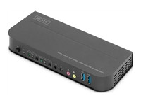 DIGITUS KVM Switch 2x1 HDMI HDMI Out USB