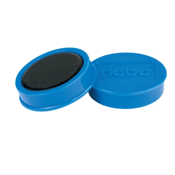 Tahvelmagnet Nobo, 10tk, 38mm, sinine
