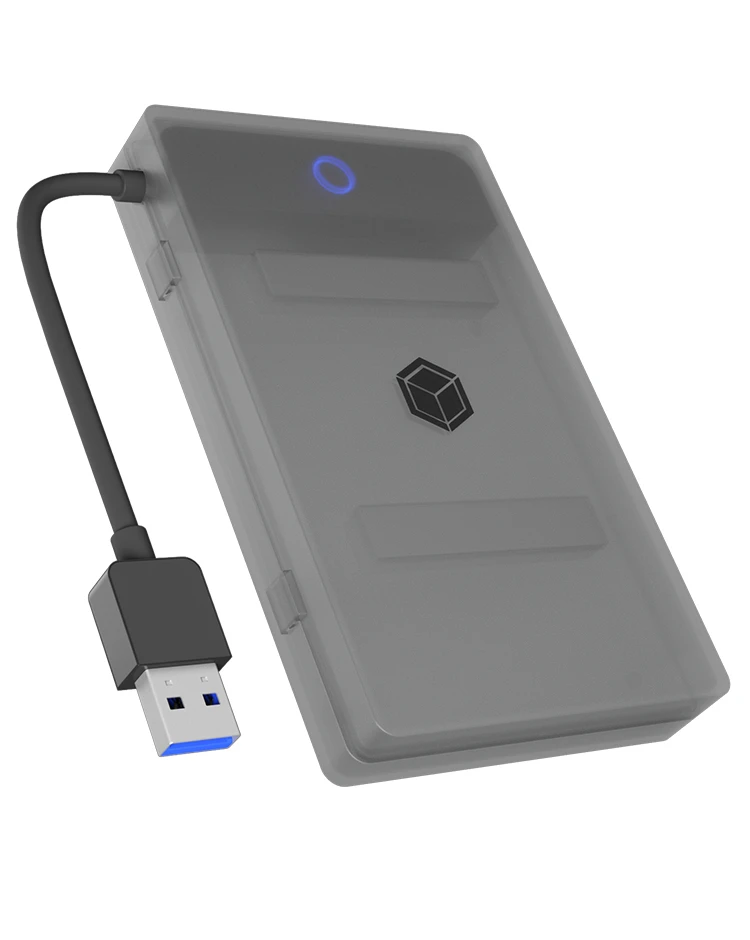 Raidsonic | Icy Box Adapter for 1x HDD/SSD With Protection Box | IB-AC603b-U3 | SATA III | USB 3.0 Type-A | 2.5"
