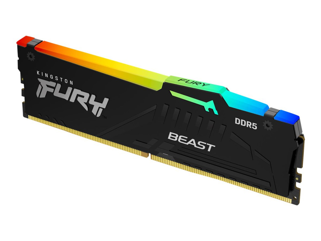 Kingston Technology FURY Beast RGB mälumoodul 16 GB 1 x 16 GB DDR5