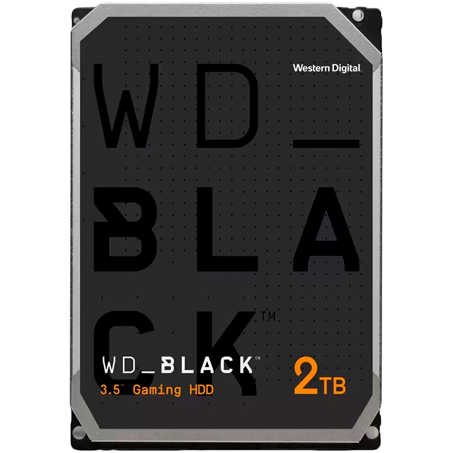 HDD Desktop WD Black (3.5'', 2TB, 64MB, 7200 RPM, SATA 6 Gb/s)