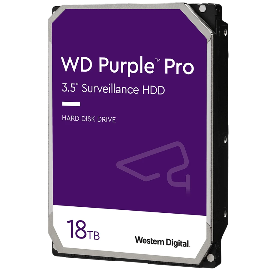 HDD AV WD Purple Pro (3.5'', 18TB, 512MB, 7200 RPM, SATA 6 Gb/s)