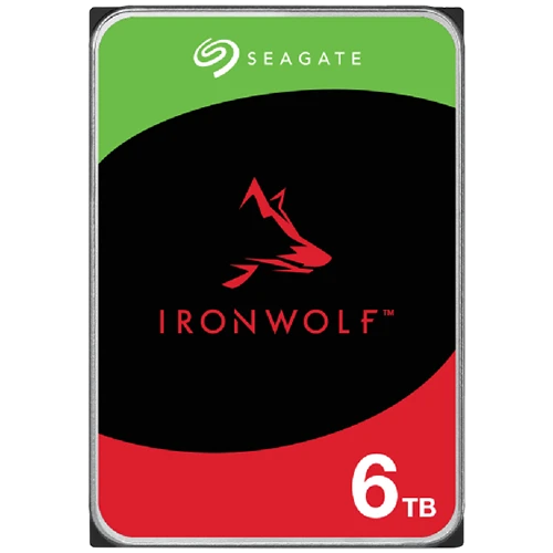 SEAGATE HDD IronWolf NAS (3.5''/6TB/SATA 6Gb/s/rpm 5400)