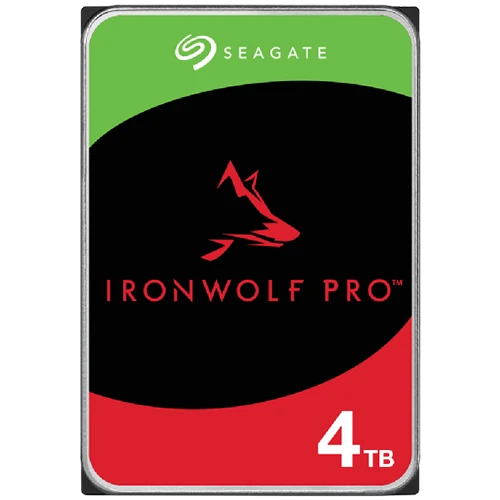 SEAGATE HDD Ironwolf pro NAS (3.5''/4TB/SATA/rmp 7200)