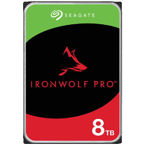 SEAGATE HDD Ironwolf pro NAS (3.5''/8TB/SATA/rmp 7200)