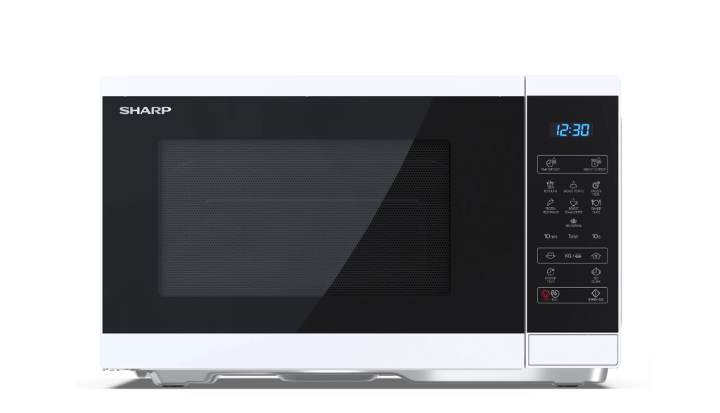 Sharp | YC-MS252AE-W | Microwave Oven | Free standing | 25 L | 900 W | White