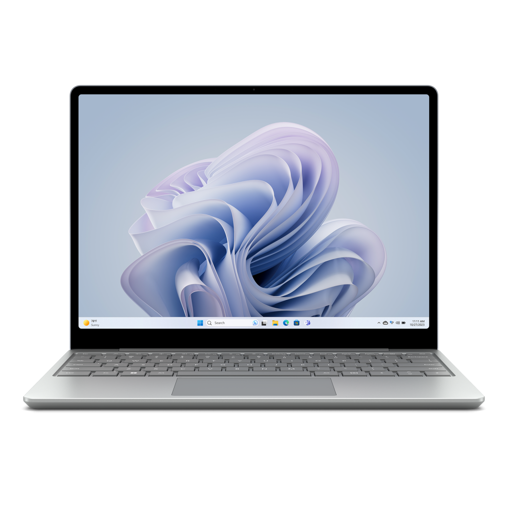 Microsoft | Surface Laptop Go3 | Platinum | 12.4 " | Touchscreen | 1536 x 1024 pixels | Intel Core i5 | I5−1235U | 8 GB | LPDDR5 | SSD 256 GB | Intel Iris Xe Graphics | Windows 11 Home | 802.11ax | Bluetooth version 5.1 | Keyboard language English | Warranty 12 month(s)