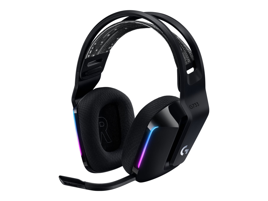 Logitech | G G733 | Gaming Headset | Wireless | Over-Ear | Noise canceling | Wireless | Black