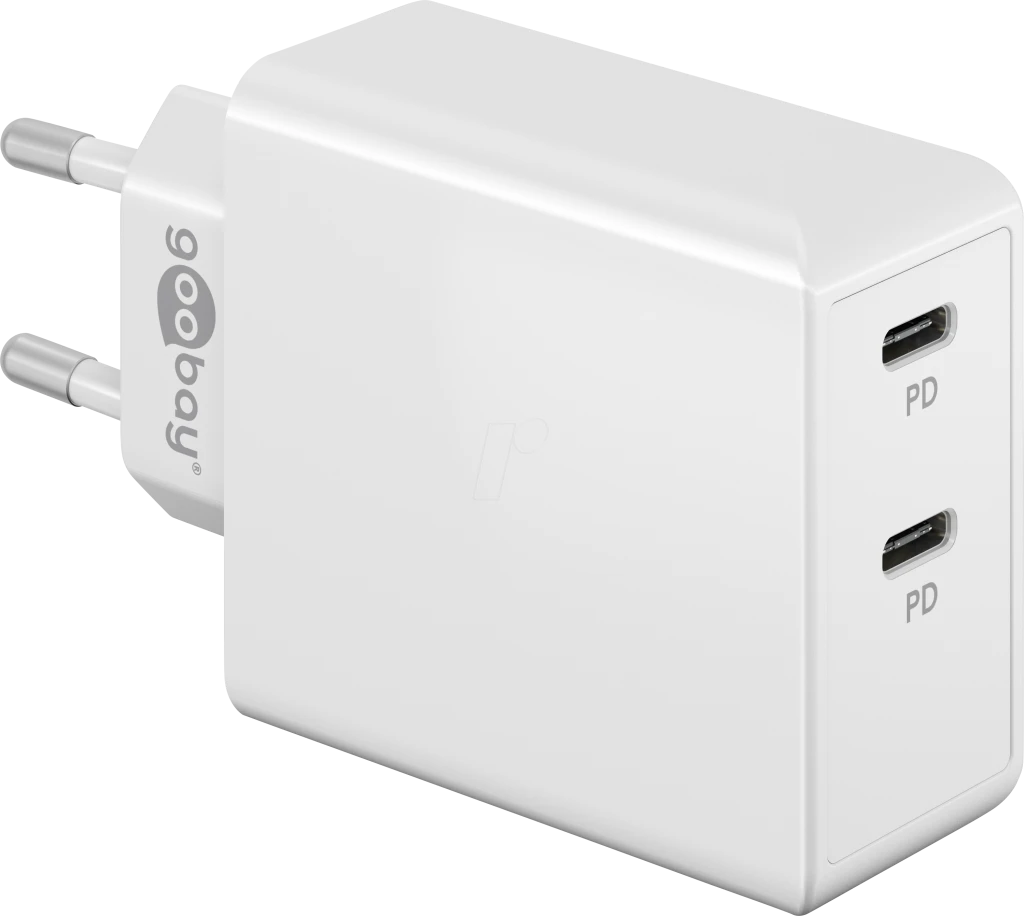Goobay | Dual USB-C PD Fast Charger (36 W) | 61758