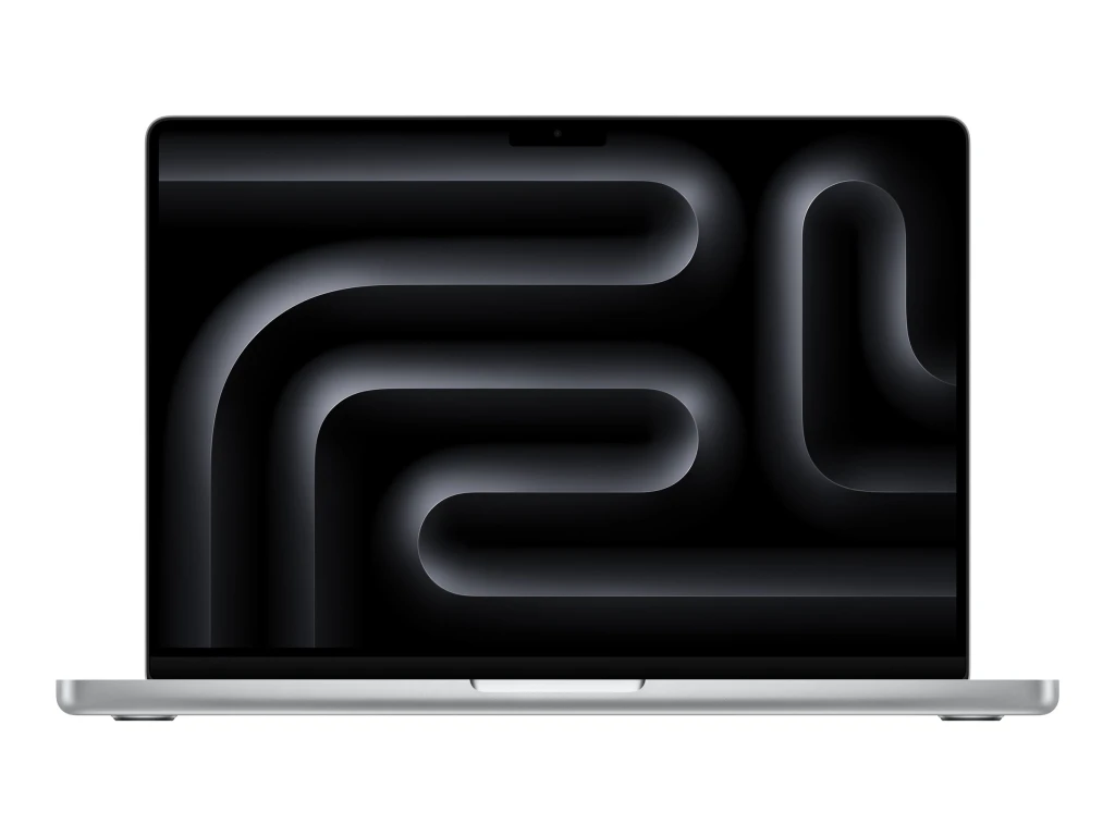 Apple | MacBook | Pro | Silver | 14 " | 3024 x 1964 pixels | Apple M3 | 8 GB | Solid-state drive capacity 1000 GB | Apple M3 chip 8-core CPU/10-core GPU | macOS | 802.11ax | Bluetooth version 5.3 | Keyboard language Swedish | Keyboard backlit | Warranty 12 month(s)