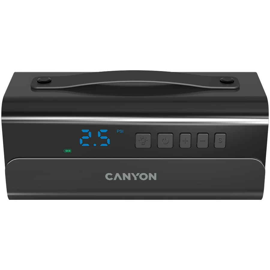 CANYON car inflator CAI-201CB LED 100PSI 200W Black
