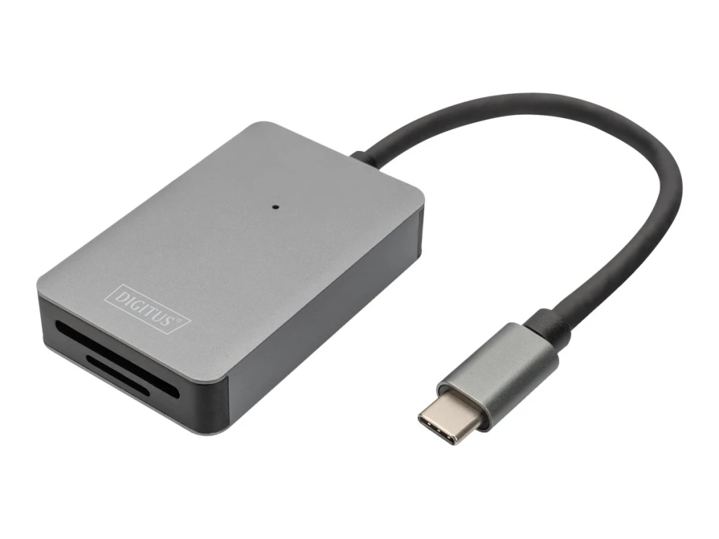 Digitus | USB-C Card Reader, 2 Port, High Speed | DA-70333