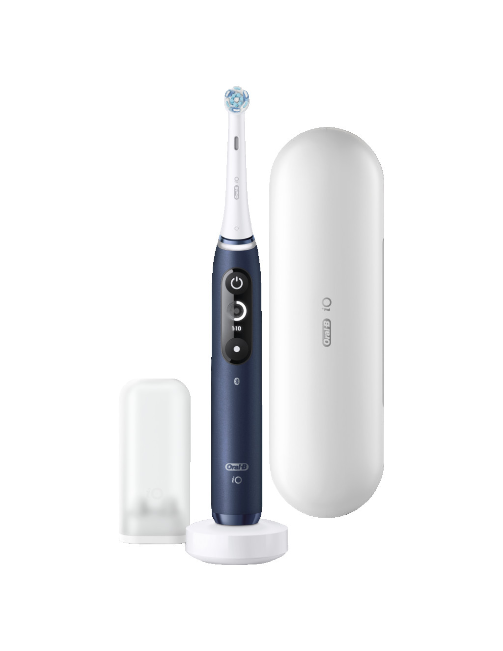 Oral-B | Electric Toothbrush | iO7 Series | Rechargeable | For adults | Number of brush heads included 1 | Number of teeth brushing modes 5 | Saphire Blue