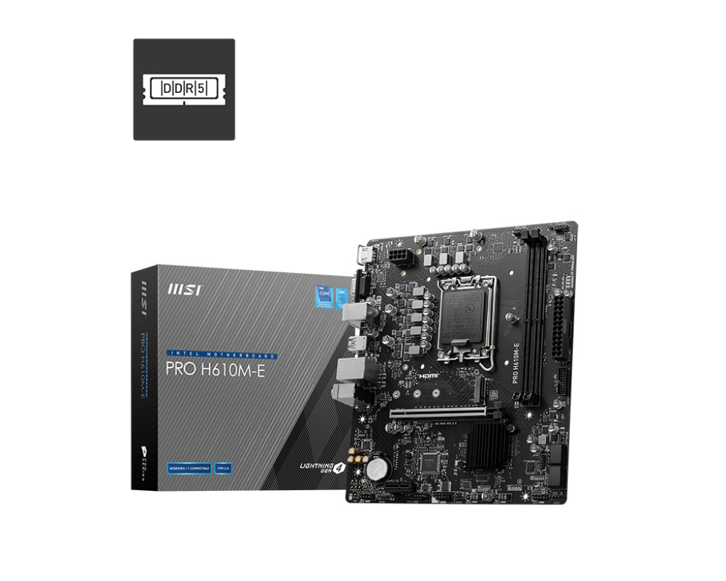 MSI PRO H610M-E Intel H610 LGA1700