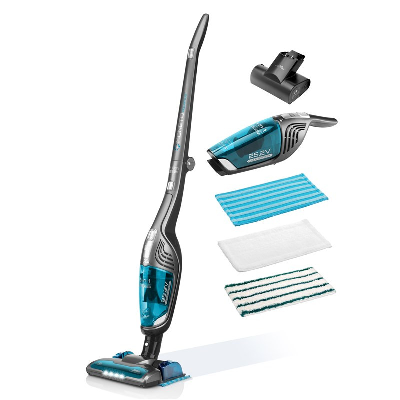 ETA | Vacuum Cleaner | ETA845390000 Moneto II Aqua Plus | Cordless operating | Handstick 2in1 | Washing function | N/A W | 25.2 V | Operating time (max) 50 min | Grey/Blue
