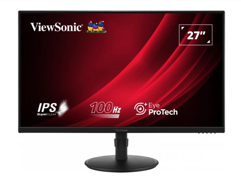 Viewsonic VG2708A PC lamekuvar 68,6 cm (27") 1920 x 1080 pikslit Full HD LED Must