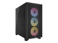 CORSAIR 3000D RGB Tempered Glass Mid Tow