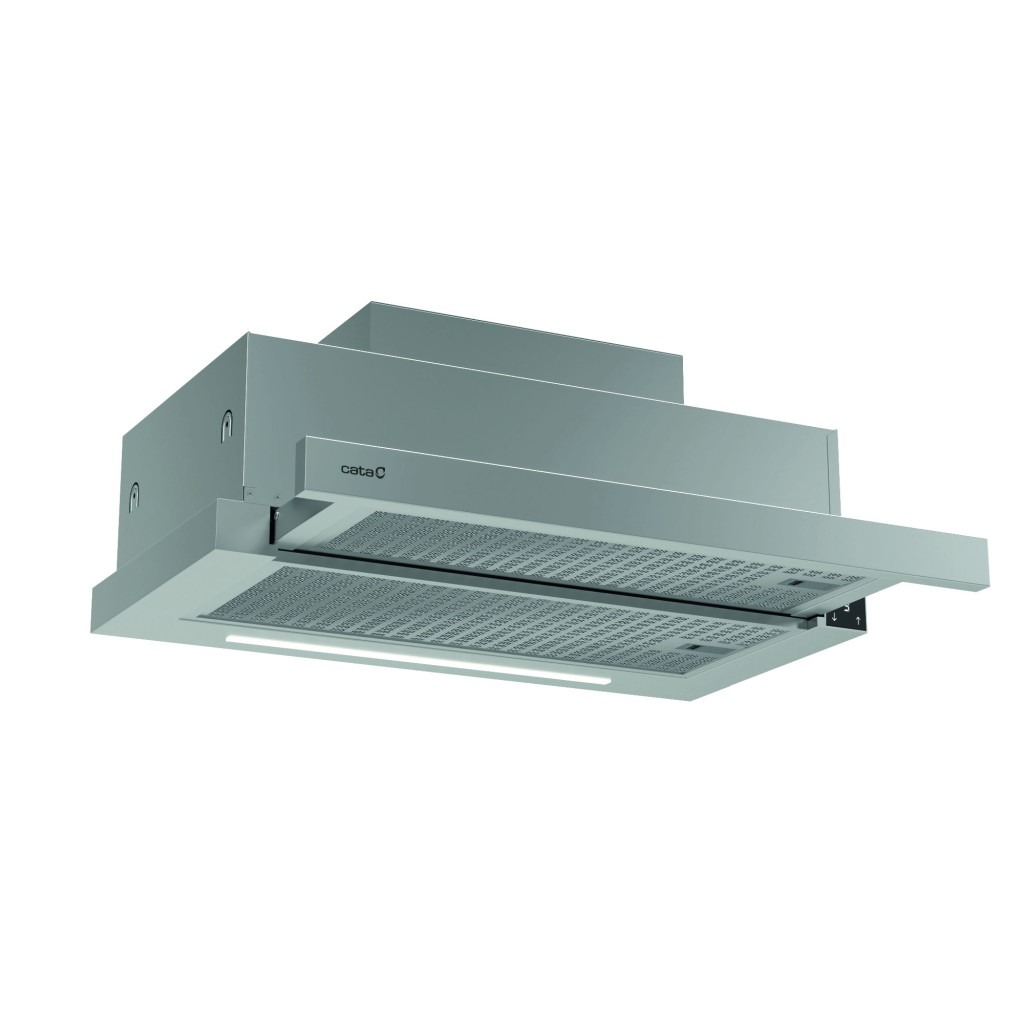 CATA | Hood | TFH 6830 X | Telescopic | Energy efficiency class A+++ | Width 60 cm | 795 m³/h | Touch Control | LED | Stainless steel