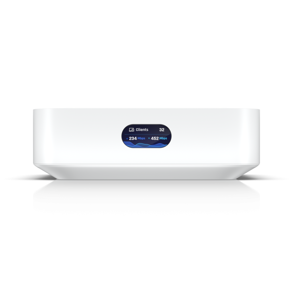 UniFi Express UX | 802.11ax | 10/100/1000 Mbit/s | Ethernet LAN (RJ-45) ports 1 | Mesh Support No | MU-MiMO Yes | No mobile broadband