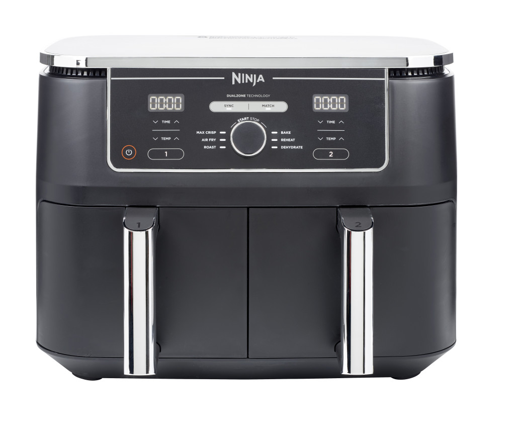 Ninja AF400EU Air fryer, Double, Black | NINJA