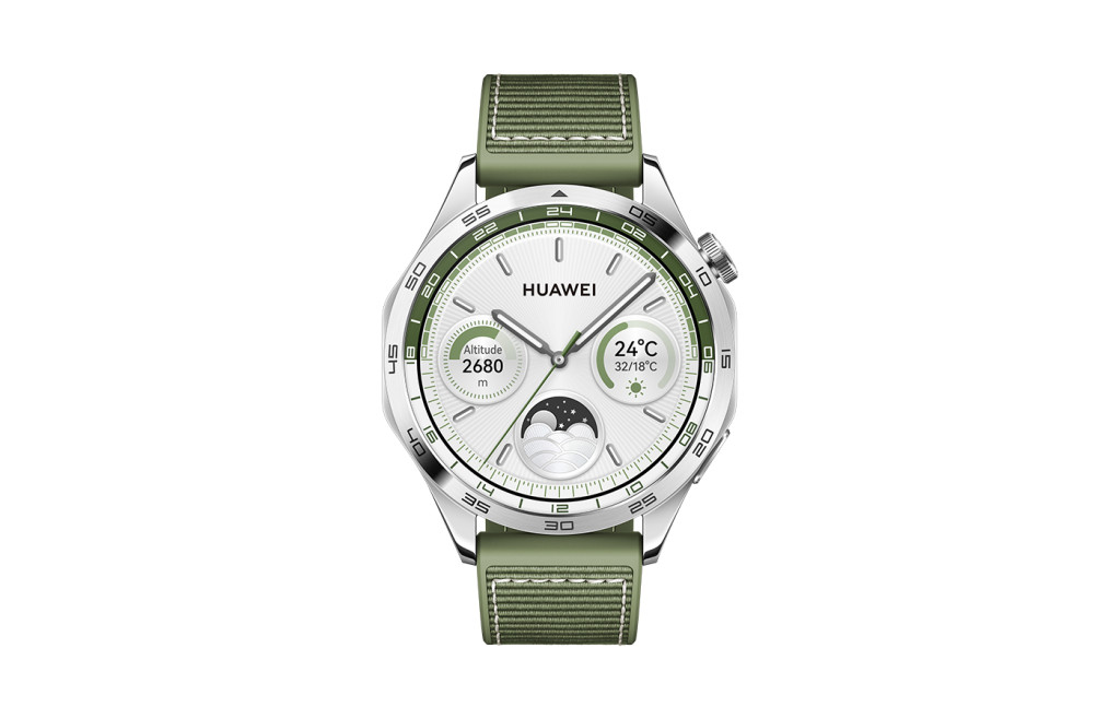 GT 4 | 4 | Smart watch | GPS (satellite) | AMOLED | 46 mm | 46mm | Waterproof | Green Woven
