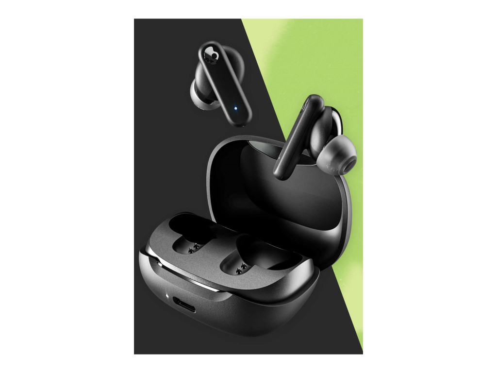 Skullcandy | True Wireless Earbuds | SMOKIN BUDS | Built-in microphone | Bluetooth | Black