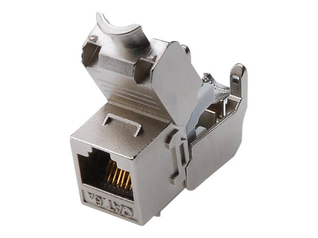 Digitus | CAT 6A Keystone Module, Shielded, Tool-free Mounting Connection | DN-93615