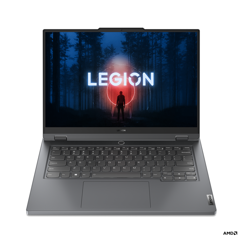 Lenovo | Legion Slim 5 14APH8 | Storm Grey | 14.5 " | OLED | WQXGA+ | 2880 x 1800 | Glossy | AMD Ryzen 7 | 7840HS | 16 GB | Soldered LPDDR5x-6400 | Solid-state drive capacity 512 GB | NVIDIA GeForce RTX 4050 | GDDR6 | 6 GB | Windows 11 Home | 802.11ax | Bluetooth version 5.1 | Keyboard language English | Keyboard backlit | Warranty 24 month(s) | Ba