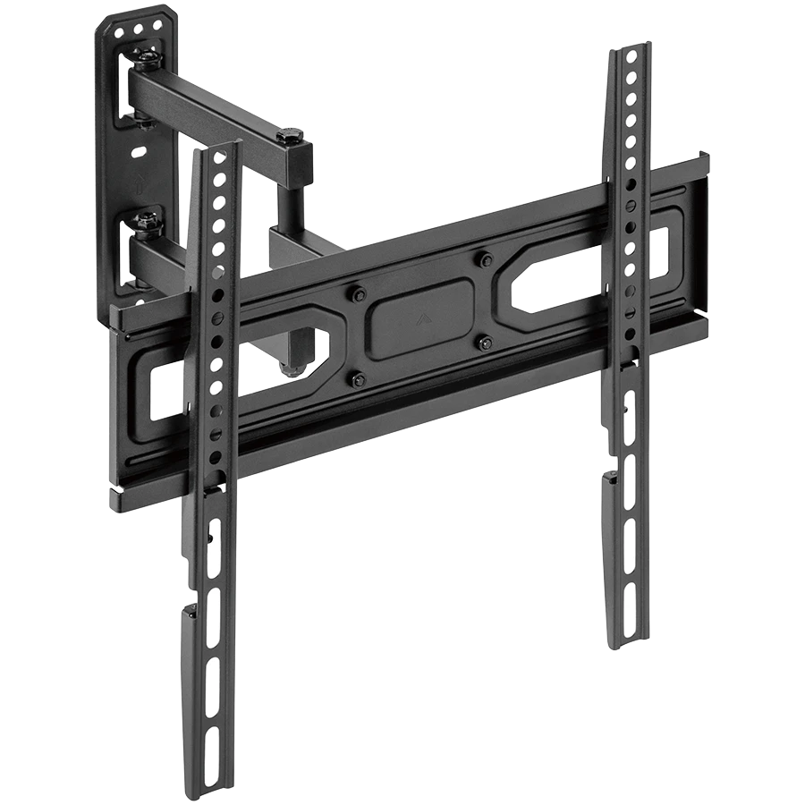 Free-tilt design: simplifies adjustment for better visibility and reduced glareSwivel mechanism provides maximum viewing flexibilitySpirit level ensures perfect positioningConvenient cable holder. 32-55". Max 35kg.