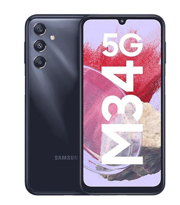 Samsung Galaxy m34 5G 16,5 cm (6.5") Kaksik-SIM USB tüüp-C 6 GB 128 GB 6000 mAh Sinine