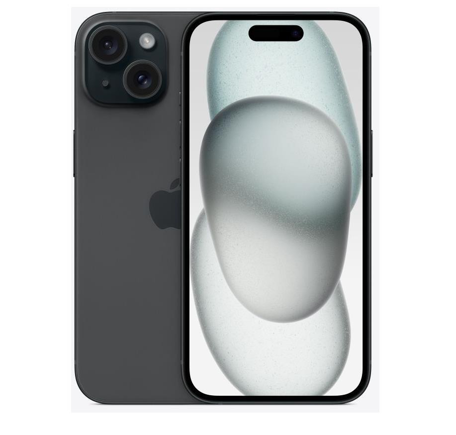 MOBILE PHONE IPHONE 15/256GB BLACK MTP63ZD/A APPLE