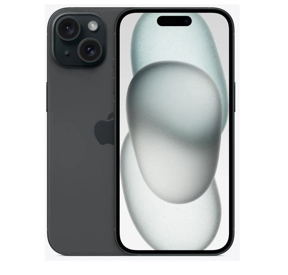 MOBILE PHONE IPHONE 15/256GB BLACK MTP63ZD/A APPLE